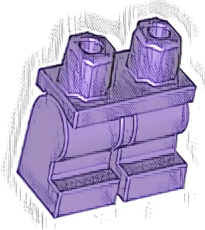 Hips and Medium Legs Plain