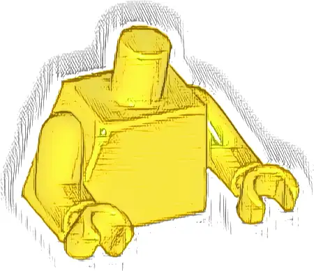 Torso Plain  / (Same Color) Arms / (Same Color) Hands