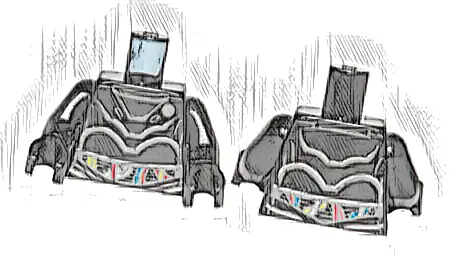 Torso SW NI-L8 Protocol Droid Pattern / Black Arms / Black Hands