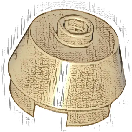 Cone 2 x 2 Truncated