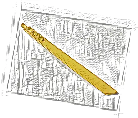 Propeller 1 Blade 16L with Axle (Sword Blade)