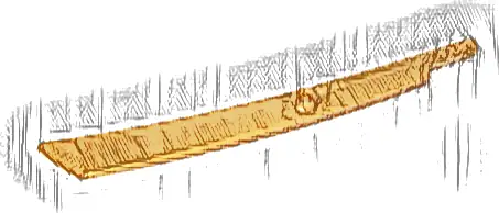 Propeller 1 Blade 10L with Bar (Sword Blade)