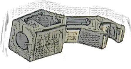 Arm Mechanical, Exo-Force / Bionicle, Thick Support