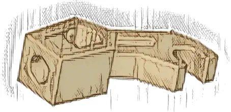 Arm Mechanical, Exo-Force / Bionicle, Thick Support