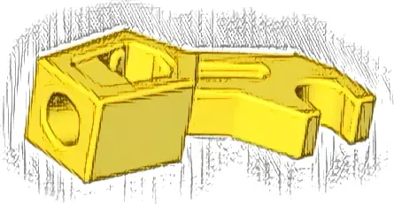 Arm Mechanical, Exo-Force / Bionicle, Thick Support