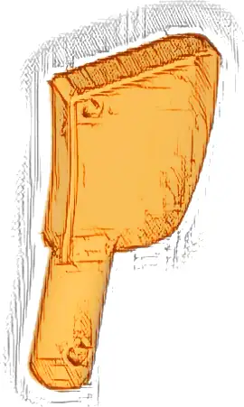 Minifigure, Utensil Cleaver