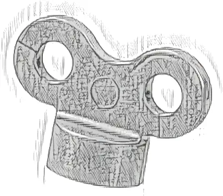 Minifigure, Utensil Toy Winder Key