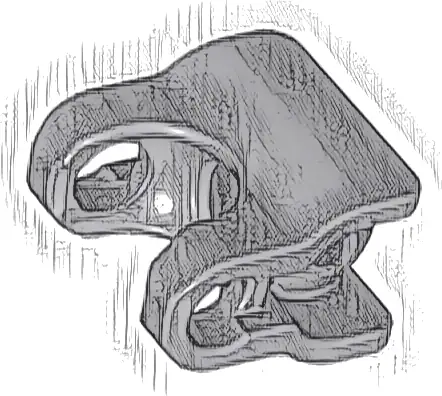 Hero Factory Arm / Leg Extender with Ball Joint and Ball Socket