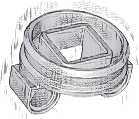 Technic Turntable 28 Tooth, Base