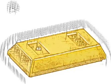 Minifigure, Utensil Ingot / Bar