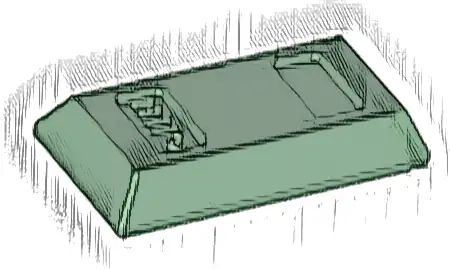 Minifigure, Utensil Ingot / Bar