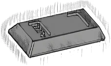 Minifigure, Utensil Ingot / Bar