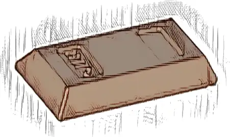 Minifigure, Utensil Ingot / Bar