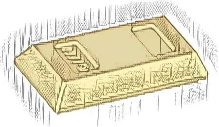 Minifigure, Utensil Ingot / Bar