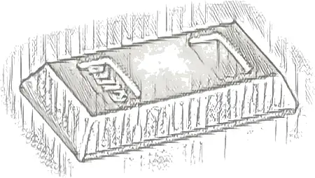 Minifigure, Utensil Ingot / Bar