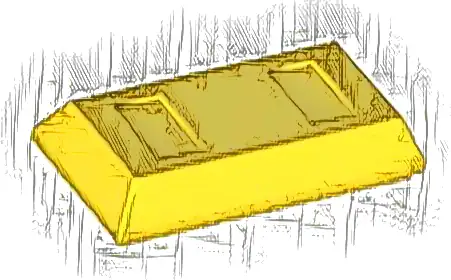 Minifigure, Utensil Ingot / Bar