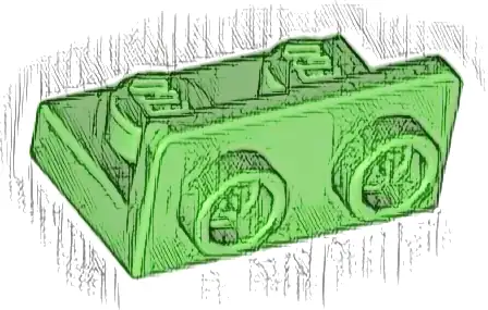 Bracket 1 x 2 - 1 x 2 Inverted