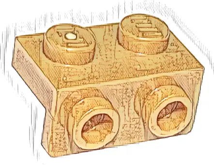 Bracket 1 x 2 - 1 x 2
