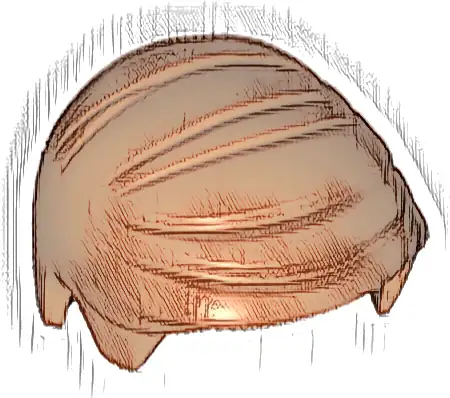 Minifigure, Hair Short Combed Sideways Part Left