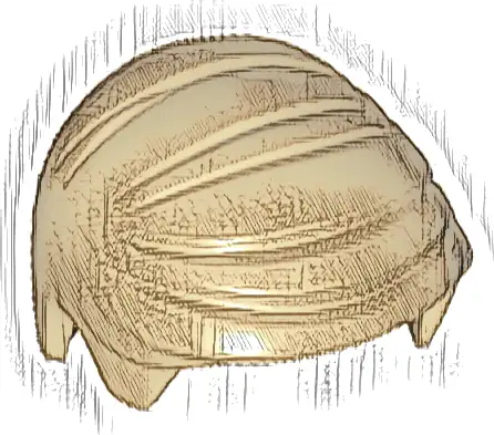 Minifigure, Hair Short Combed Sideways Part Left