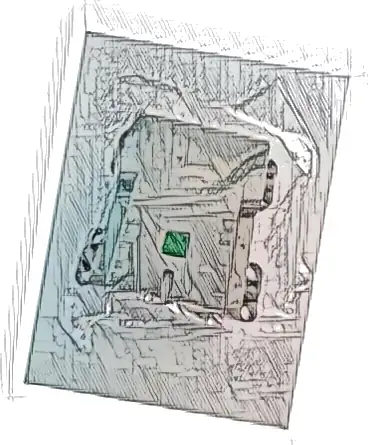 Electric Battery Box Powered Up Bluetooth Hub with Dark Bluish Gray Bottom - Clip Opening