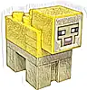 Część LEGO® minesheep16 Minecraft Owca, Żółta (Beżowa Płytka 2 x 3) – Zbudowana z Klocków