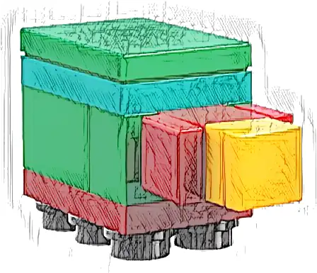 Minecraft Sniffer, Baby - Brick Built