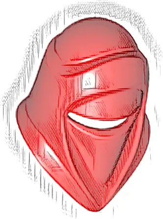 Minifigure, Headgear Helmet SW Royal Guard