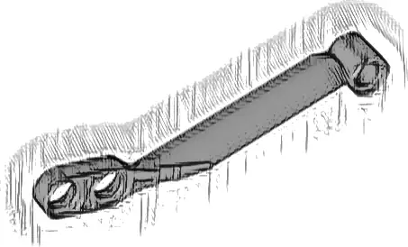 Technic Wishbone Suspension Arm