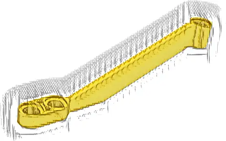 Technic Wishbone Suspension Arm
