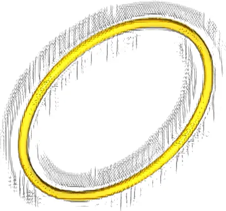 Rubber Belt Extra Large (Round Cross Section) - Approx. 4 1/8 x 4 1/8