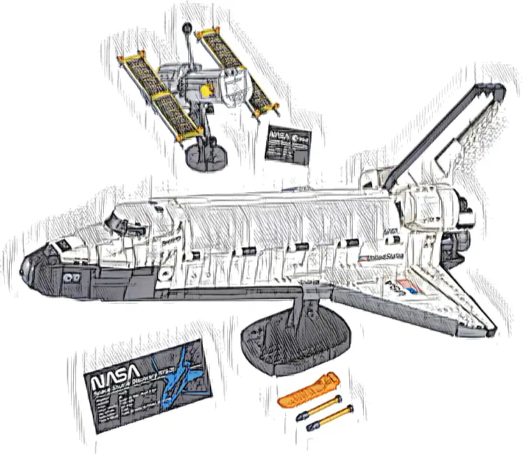 Zestaw LEGO® 10283 LEGO 10283 Wahadłowiec Discovery NASA