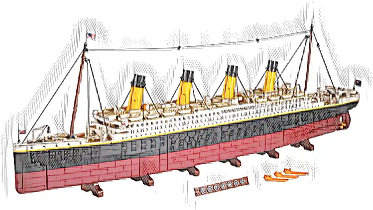 Zestaw LEGO® 10294 LEGO 10294 Titanic