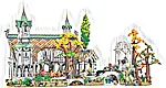 LEGO 10316 Icons WŁADCA PIERŚCIENI: RIVENDELL