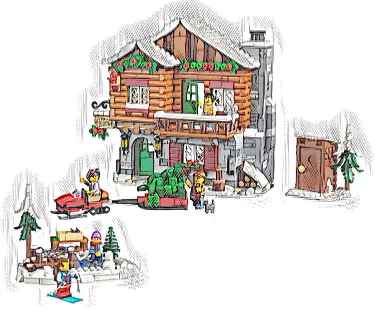 LEGO 10325 Icons Górska chata