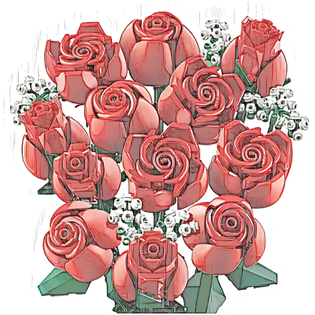 LEGO 10328 Icons Bukiet róż