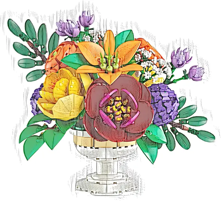 LEGO 10345 Botanicals Kwiatowa kompozycja