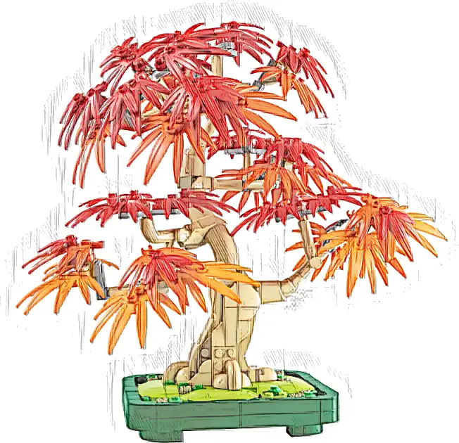 LEGO 10348 Botanicals Klon palmowy bonsai