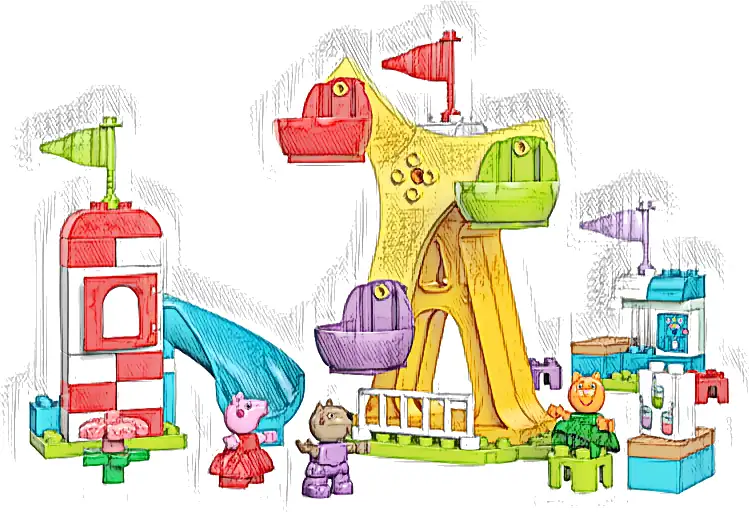 LEGO 10453 Duplo Wesołe miasteczko