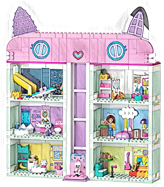 LEGO 10788 Koci domek Gabi Koci domek Gabi