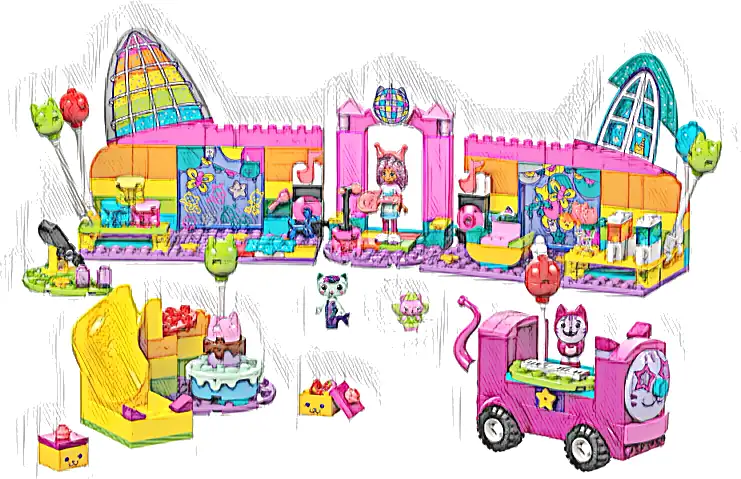 LEGO 10797 Koci domek Gabi Sala balowa Gabi