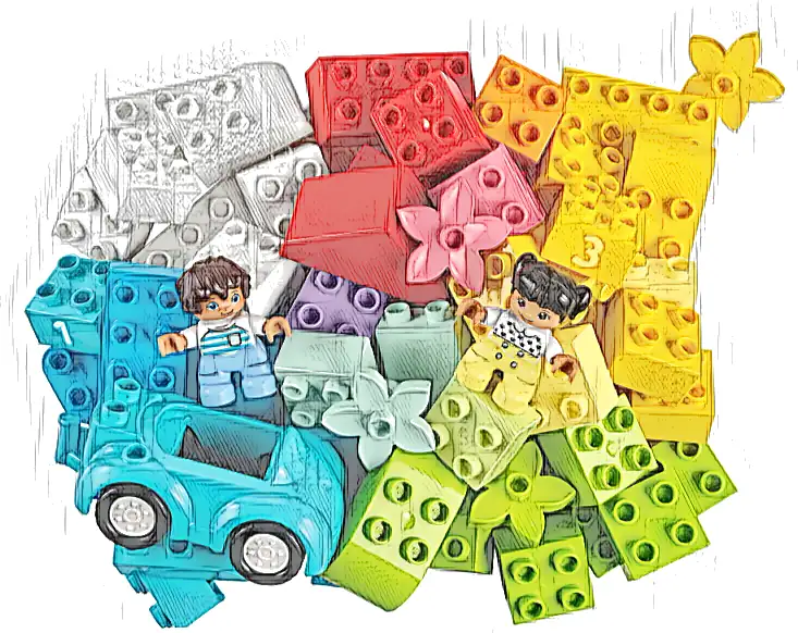Zestaw LEGO® 10913 LEGO 10913 Duplo Pudełko z klockami