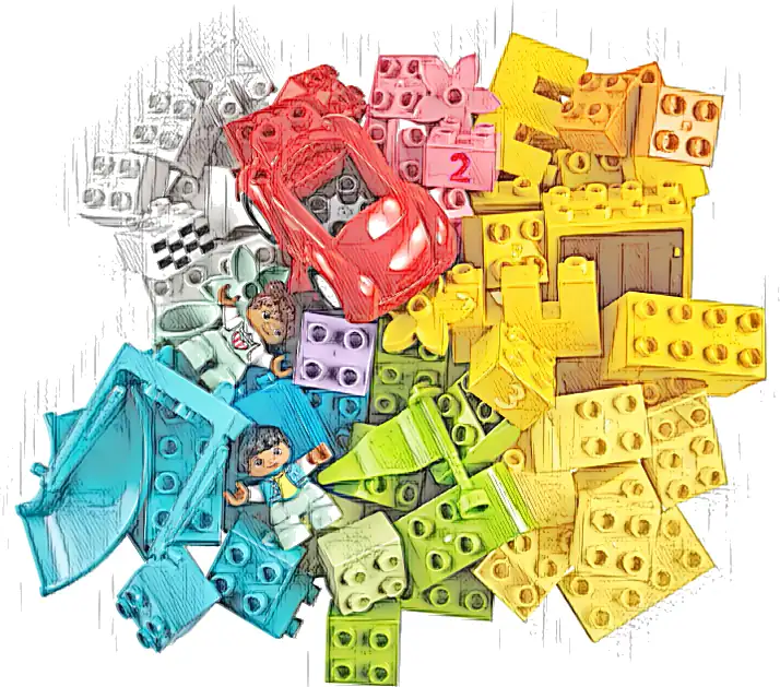 Zestaw LEGO® 10914 LEGO 10914 Duplo Pudełko z klockami Deluxe