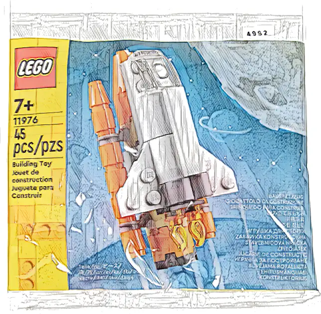 Zestaw LEGO® 11976 Space Shuttle polybag