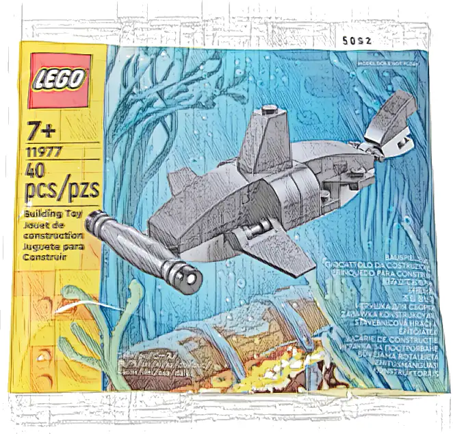 Zestaw LEGO® 11977 Hammerhead Shark polybag