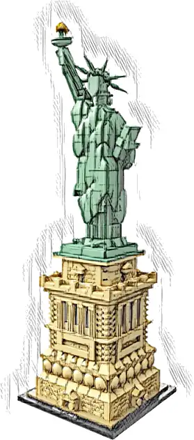 Zestaw LEGO® 21042 LEGO 21042 Architecture Statua Wolności