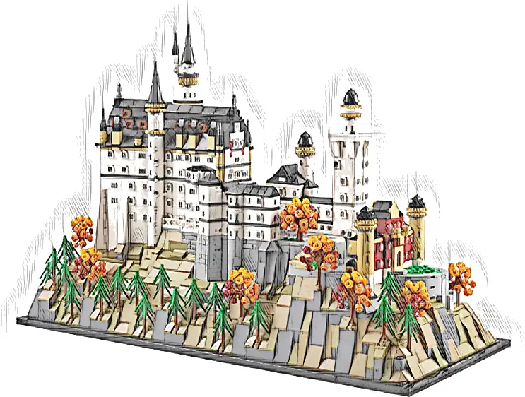 Zestaw LEGO® 21063 LEGO 21063 Architecture Zamek Neuschwanstein