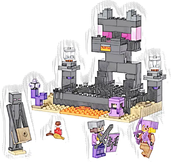 LEGO 21242 Minecraft Arena Endu