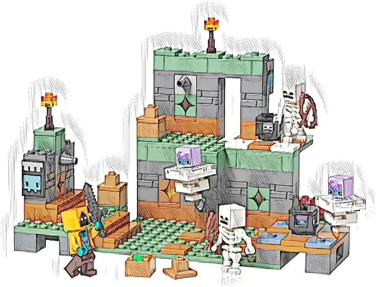 LEGO 21271 Minecraft Komnata prób