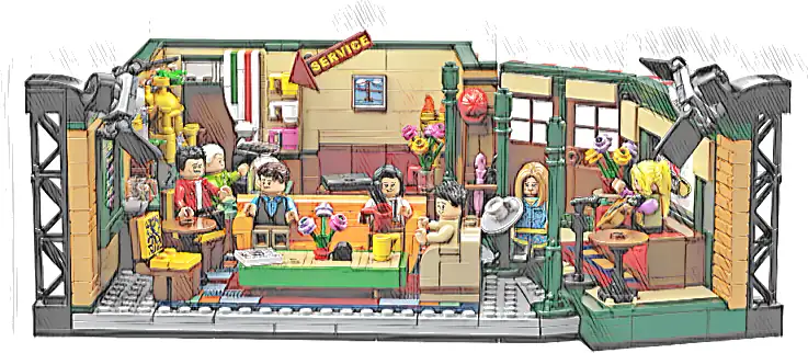Zestaw LEGO® 21319 LEGO 21319 Ideas Central Perk